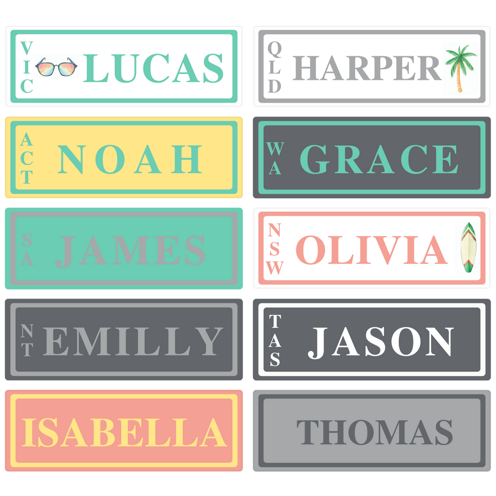 Personalized License Plate