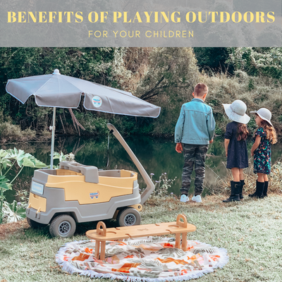 Benefits of playing outdoors for your children